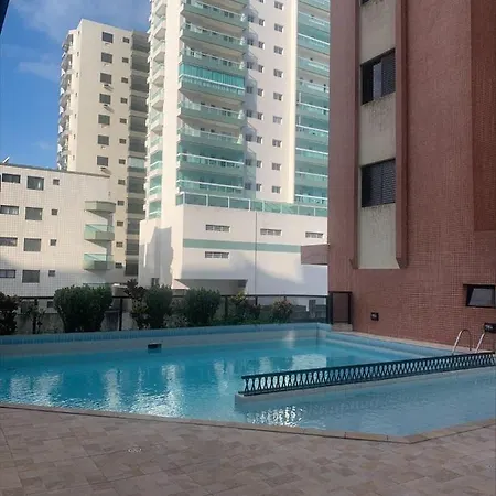 Apto Frente A Praia - Guilhermina Praia Grande  Exterior photo